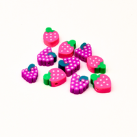 Perles fruits & Fleurs - Lot de 10 pièces