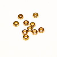 Rondelle Or - Lot de 10 pièces
