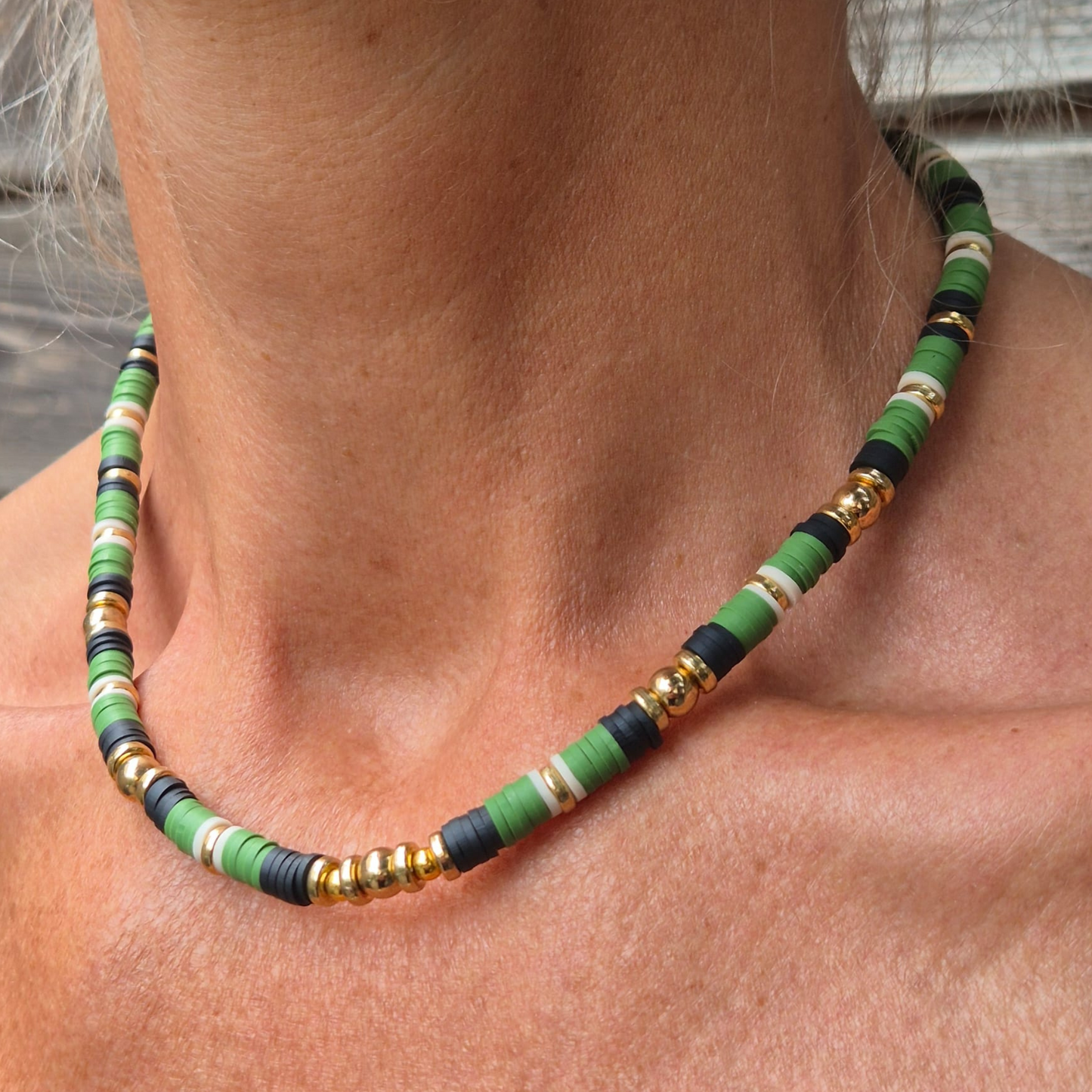 Kit bracelets & colliers - Forêt d'Or et d'Émeraudes