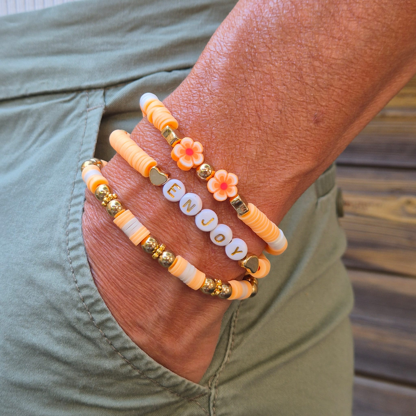 Kit bracelets & colliers - Coucher de soleil