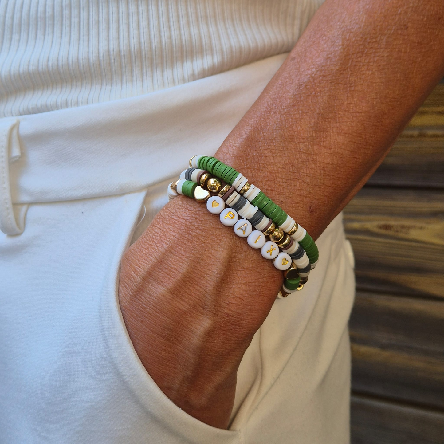 Kit bracelets & colliers - Forêt d'Or et d'Émeraudes