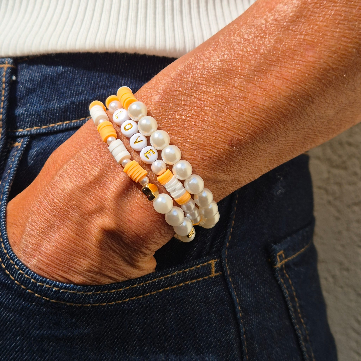 Kit bracelets & colliers - Perles & nacres