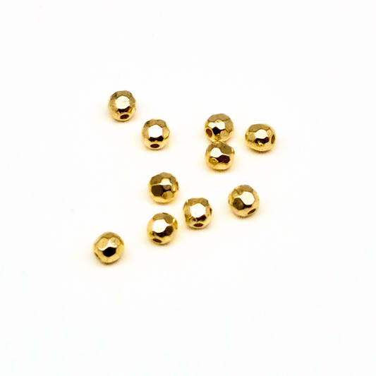 Boule à facette Or - Lot de 10 pièces
