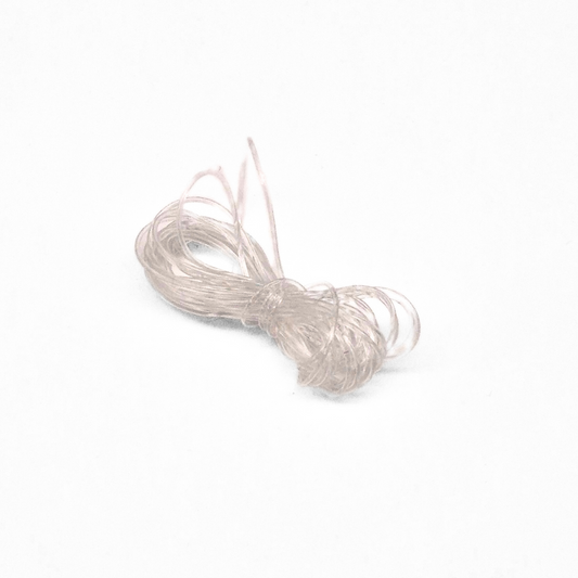 Fil nylon élastique - Transparent 0,8mm - 2m