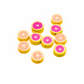 Perles fruits & Fleurs - Lot de 10 pièces