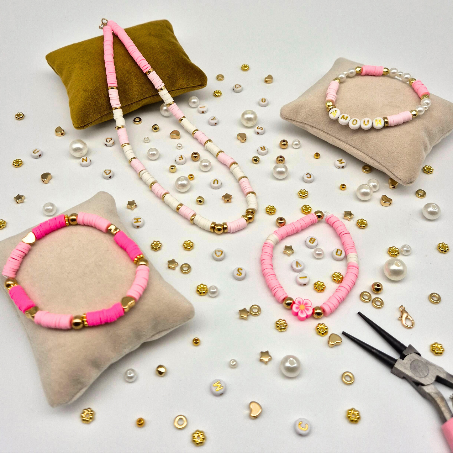Kit bracelets & colliers - Glamour