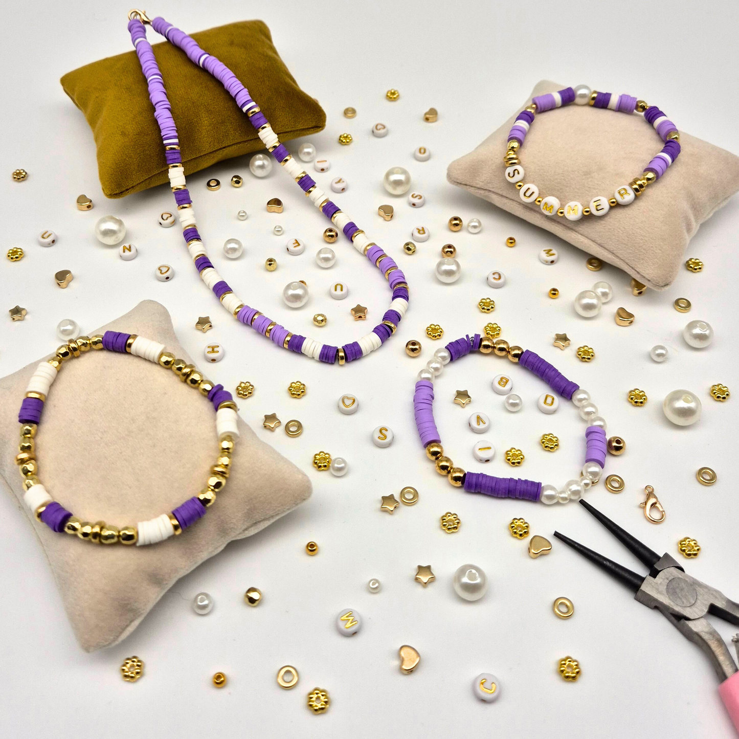Kit bracelets & colliers - Glamour