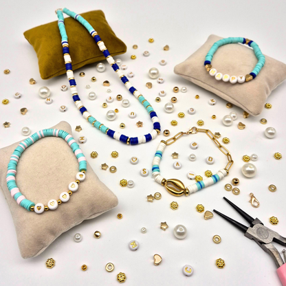 Kit bracelets & colliers - Mer du Sud