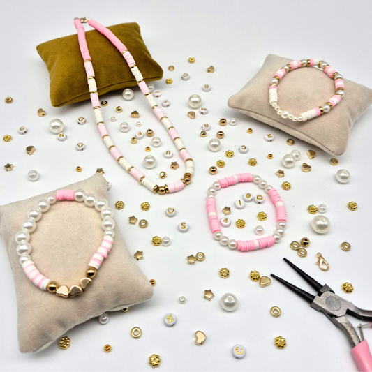 Kit bracelets & colliers - Perles & nacres