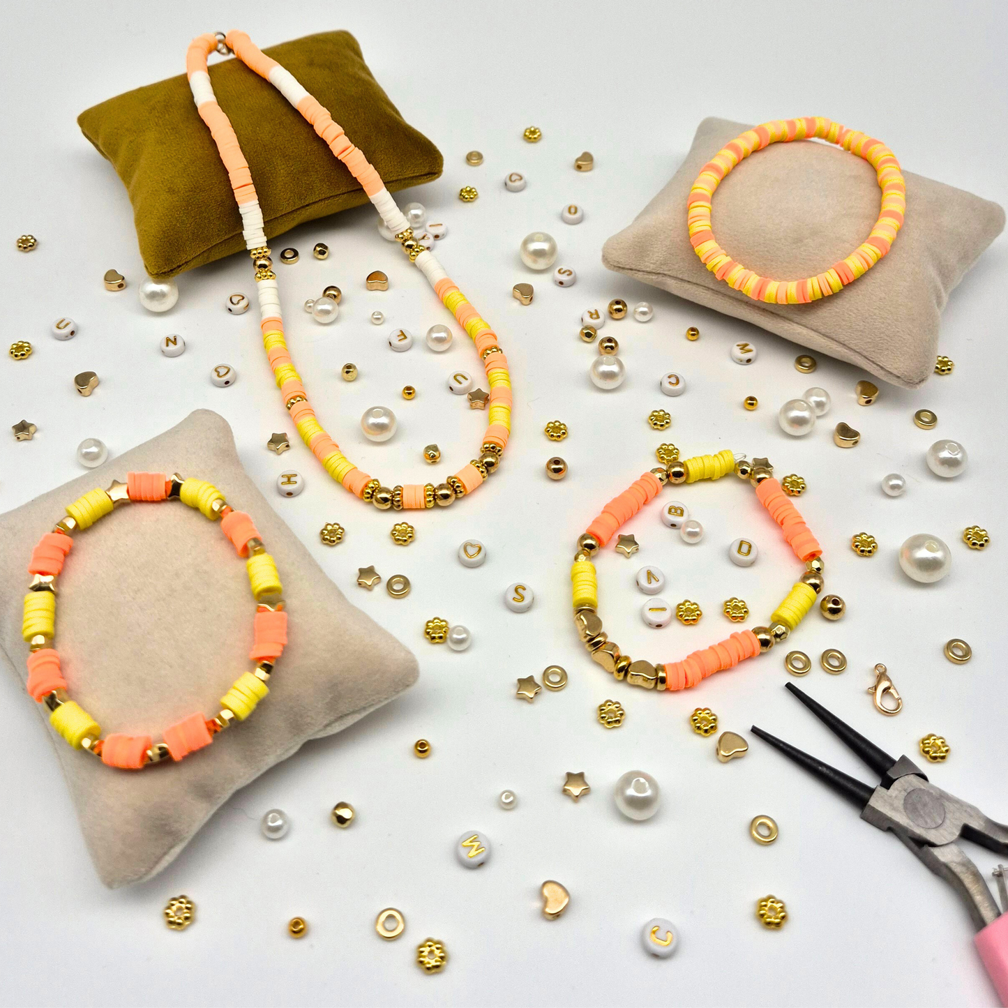 Kit bracelets & colliers - Coucher de soleil