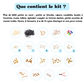Kit bracelets & colliers - Trésor des dunes Blanc